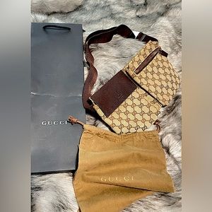 Authentic Gucci waist bag fanny pack belt bag